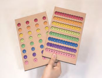 音を利用したリハビリ用品 ‒リハビリの成果を音楽として残すペグ‒